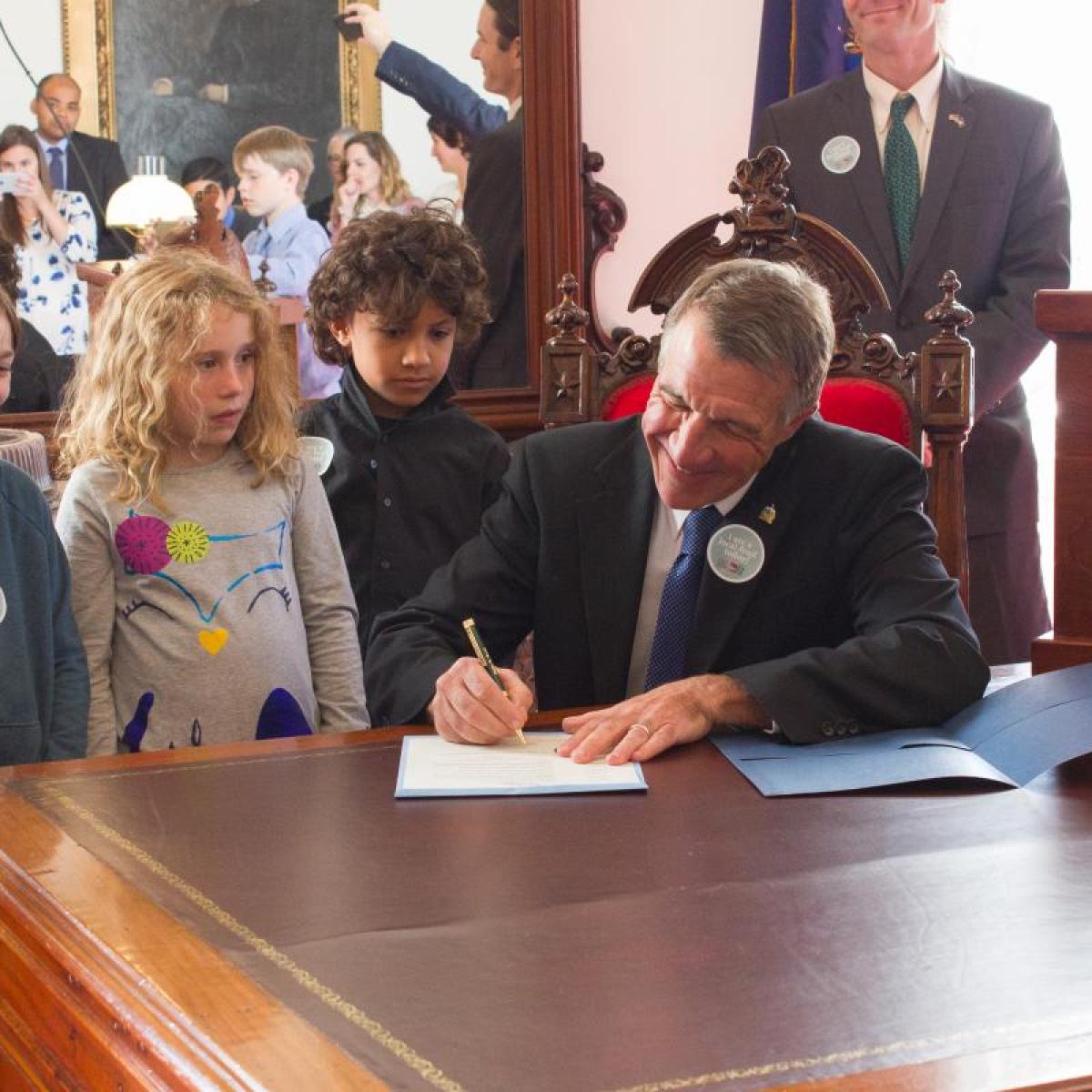 2017 VT FTS Month Proclamation signing