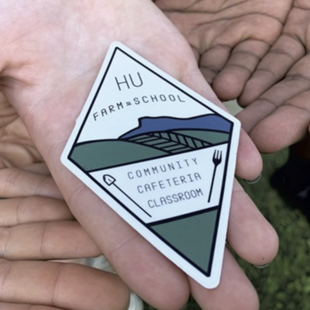 Harwood Union High School FTS Club sticker Harwood Union High School FTS Club sticker